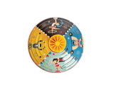 Spinning Top with Sound - Circus