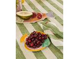 Tablecloth - Moss Stripe - Standard Rectangular - Kip&Co