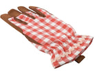 Collector Gardening Gloves - Red Check
