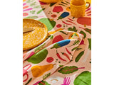 Stephanie's Harvest Linen Tablecloth - Round - Kip & Co