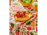 Stephanie's Harvest Linen Tablecloth - Round - Kip & Co