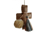Key Ring - Lova - Light Brown, Natural, Blue, Pink or Tea