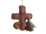 Key Ring - Lova - Light Brown, Natural, Blue, Pink or Tea