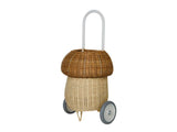 Rattan Mushroom Luggy - Natural - Ollie Ella