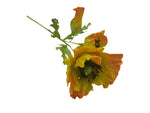 Poppy Garden - Yellow Petals / Black Green Centre