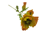 Poppy Garden - Yellow Petals / Black Green Centre