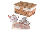 Tea Set in Basket - Hedgehog