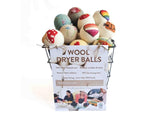 1 x Wool Dryer Ball - White Bird, Gay Pride, Combi OR Mushroom