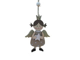 1 x Cute Angel Hanging Decoration - Holding Face OR Holding Star