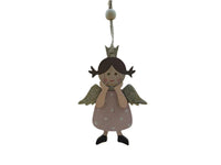 1 x Cute Angel Hanging Decoration - Holding Face OR Holding Star