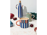 Bloomie Blue Stripe Mug - Jones & Co