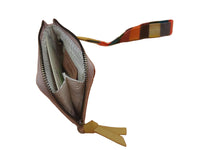 Lulu Coin Purse with Strap - Sand/Multi