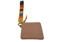 Lulu Coin Purse with Strap - Sand/Multi
