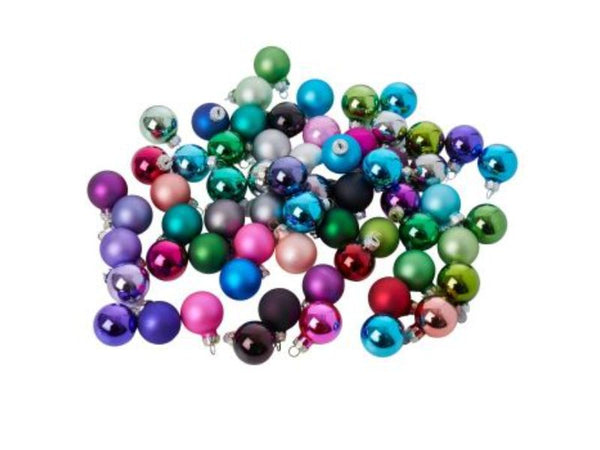 Mini Baubles - Pack of 64