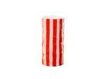 Vase - Pink and Red Stripe - Large - Noss & Co