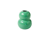 Fonda Green Blue Dotty Vase - Jones & Co