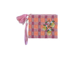 Purse - Beaded - Lemon Wristlet