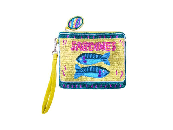 Beaded Purse Sardines - Green