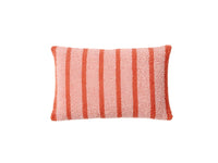 Cushion - Boucle Stripe Pink Red - Bonnie & Neil