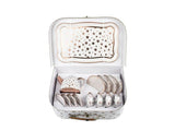Tea Set - Tin - Copper Star - Suitcase