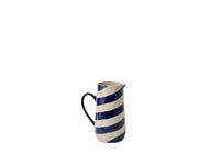 Cabana Stripe Jug - Blue - Jones & Co