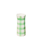 Vase - Mint Green Gingham - Small - Noss & Co