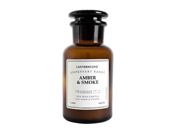 Candle - Dispensary - 184gm - Amber & Smoke