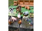 Felt Farm Animals - Set of 10