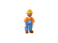 Felt Old MacDonald Farmer Toy - Taras Treasures