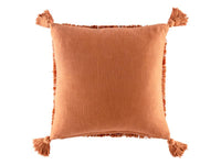 Cushion - Fringe - Rust