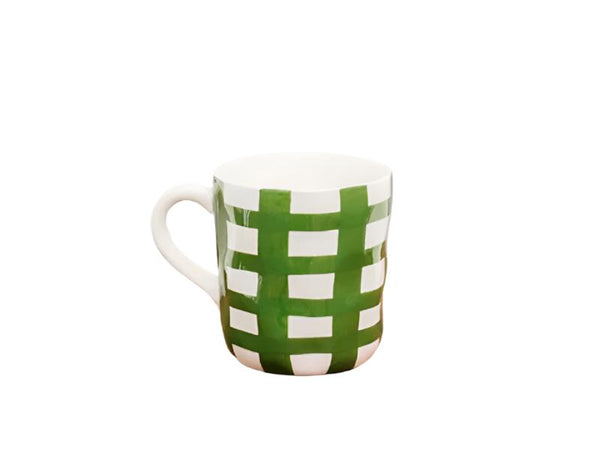 Mug - Forest Green Gingham - Noss & Co