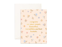 Greeting Card - Congrats Sweet Human