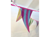 Recycled Plastic Bunting - Multi Colour - 10m