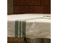 Tablecloth - Olive Green Stripes
