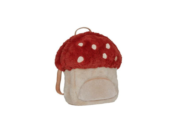 Hopalong Mushroom Backpack - Red - Olli Ella