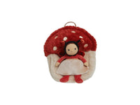 Hopalong Mushroom Backpack - Red - Olli Ella