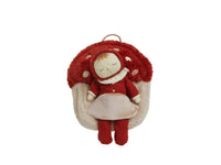 Hopalong Mushroom Backpack - Red - Olli Ella