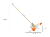 Wooden Goose - Push Along Toy