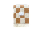 Checkerboard Blanket - Terra White