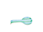 Spoon Rest - Green and Cornflower Stripe - Noss & Co