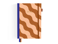 2025 A5 Horizontal Planner - Rust Swirl - Fox & Fallow