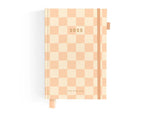 2025 A5 Horizontal Planner - Salmon Check - Fox & Fallow