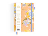 2025 A5 Vertical Planner - Botanika Peach - Fox & Fallow