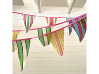 Recycled Plastic Bunting - Multi Colour - 10m