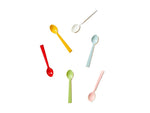 Enamel Mixed Teaspoons - Set of 6