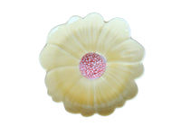 Flower Trinket Dish - Yellow with Pink Centre - Noss & Co