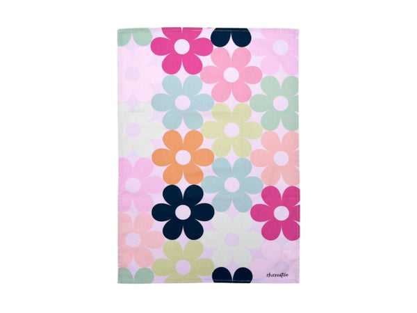Tea Towel - Flowers - Rhi Creative