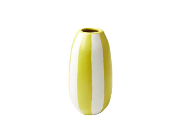 Dose Vase Citron Stripe - Jones & Co