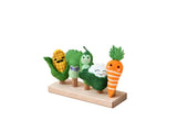 Felt Vegetables Finger Puppets Set