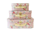 Kids Carry Cases - Set of 3 - Vintage Rose - Alimrose